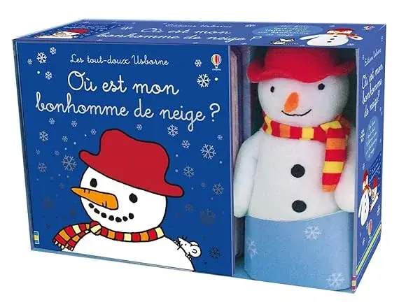 Coffret Où est mon bonhomme de neige ? - Livre et peluche