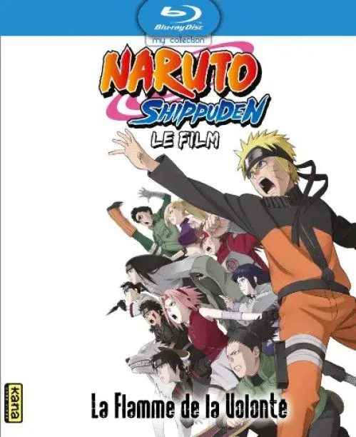 Naruto Shippuden Le Film : LA Flamme DE LA VOLONTÉ [Blu-Ray]
