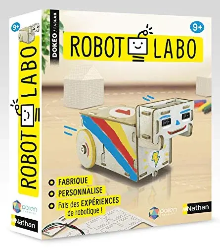 Robot labo - Fabrique et programme ton robot sans ordinateur - Dès 9 ans