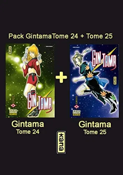 Pack fidelite gintama t24+t25