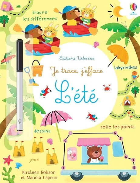 L'été - Je trace, j'efface