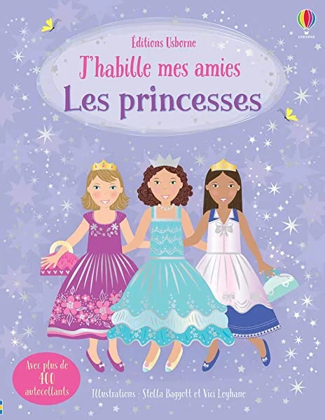 J'habille mes amies - Les princesses