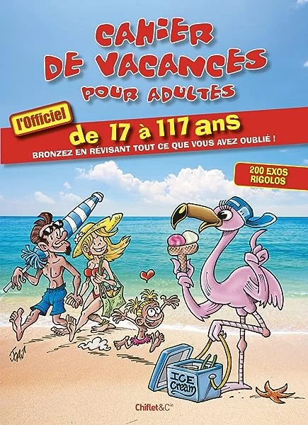 Cahier de vacances pour adultes - L'officiel 2020