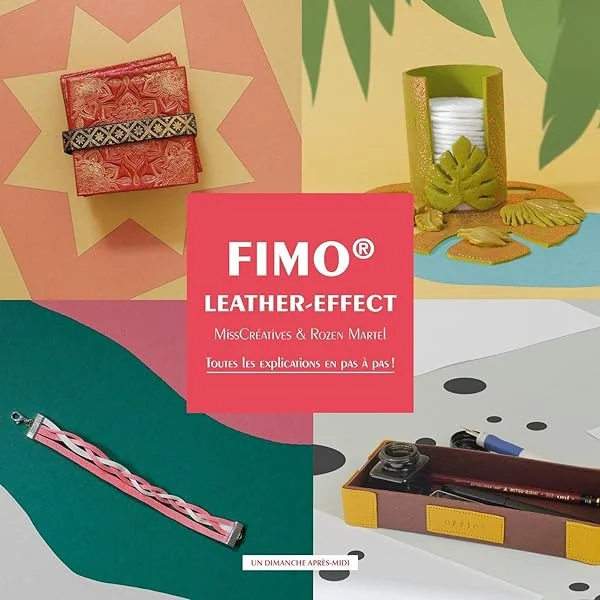 Fimo Leather-Effect: Toutes les explications en pas à pas !