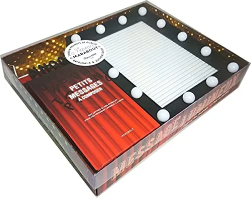 Coffret Letter board lumineux