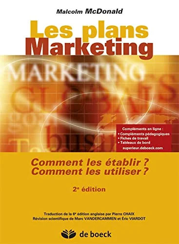 Les Plans Marketing: Comment les Etablir,Comment les Utiliser