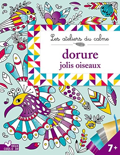 Dorure jolis oiseaux