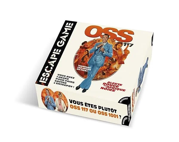 Boîte Escape Game OSS 117