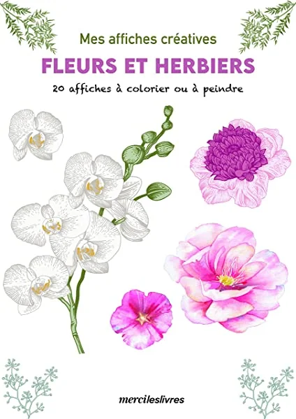 Fleurs et herbiers (grand format)