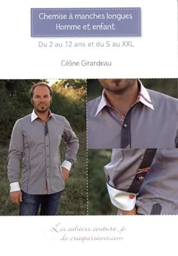 Chemise à manches longues homme et enfant : Du 2 au 12 ans et du S au XXL
