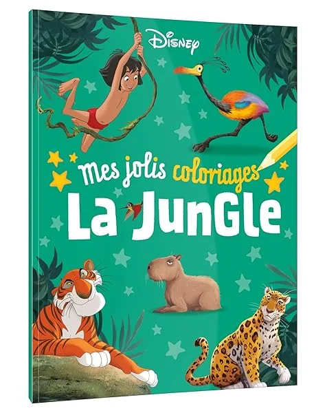 DISNEY CLASSIQUES - Mes jolis coloriages - La jungle