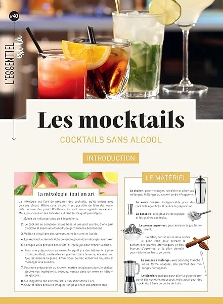 Les mocktails: Les cocktails sans alcool