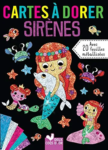 Couverture de Cartes à dorer - Sirènes
