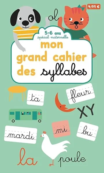 Mon grand cahier des syllabes - Volume 1