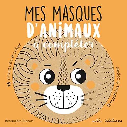 Mes masques d'animaux à compléter