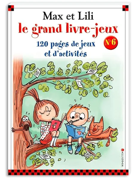 Le grand livre jeux Max et Lili - numéro 6 (06)