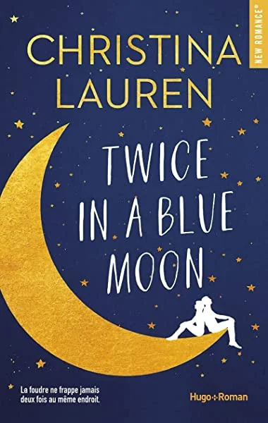 Couverture de Twice in a blue moon