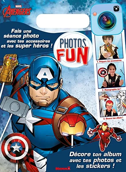Disney Marvel Avengers Photos Fun Loisirs créatifs Dès 5 ans