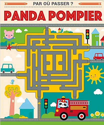 PANDA POMPIER (COLL.1ERS LABYRINTHES)
