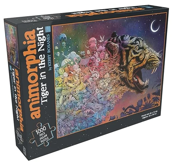 Puzzle 1000 pièces - Animorphia
