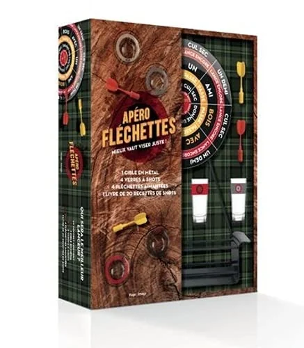 Coffret Apéro Fléchettes - Mieux vaut viser juste !