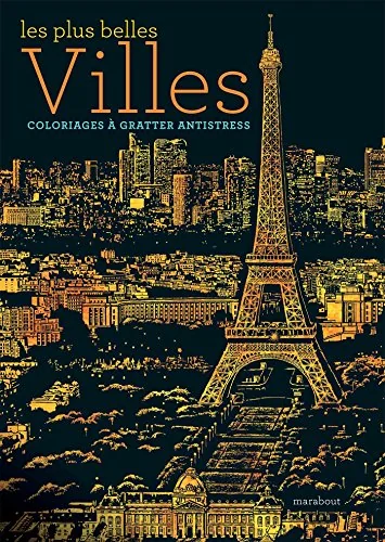 Livre à gratter - Cities