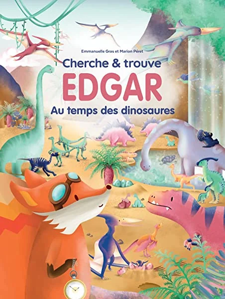 Cherche & trouve Edgar Au temps des dinosaures