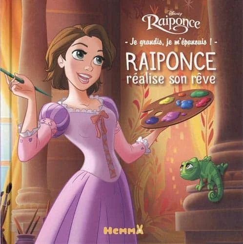 Disney Raiponce Je grandis, je m'épanouis ! Raiponce réalise son rêve Lecture album enfant Dès 4 ans