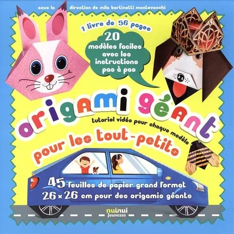 Origami géant pour les tout-petits