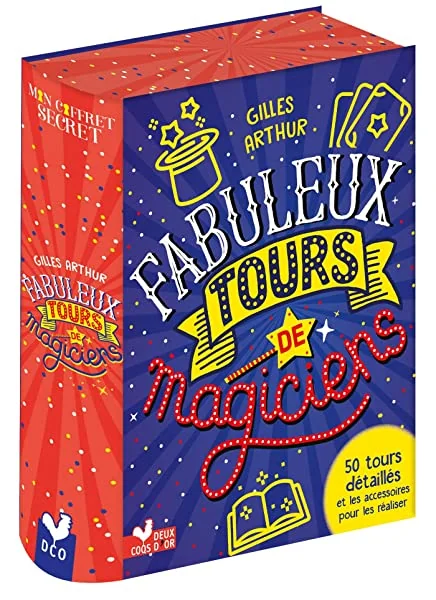 Mes secrets de magicien - coffret avec accessoires