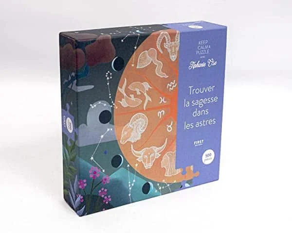 Coffret puzzle Astrologie \trouvez la sagesse dans les astres\" - puzzle 500 pièces - Keep calm and puzzle"