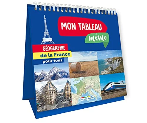 Mon tableau mémo Géographie de la France pour tous