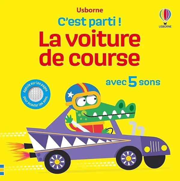La voiture de course - C'est parti ! - dès 1 an