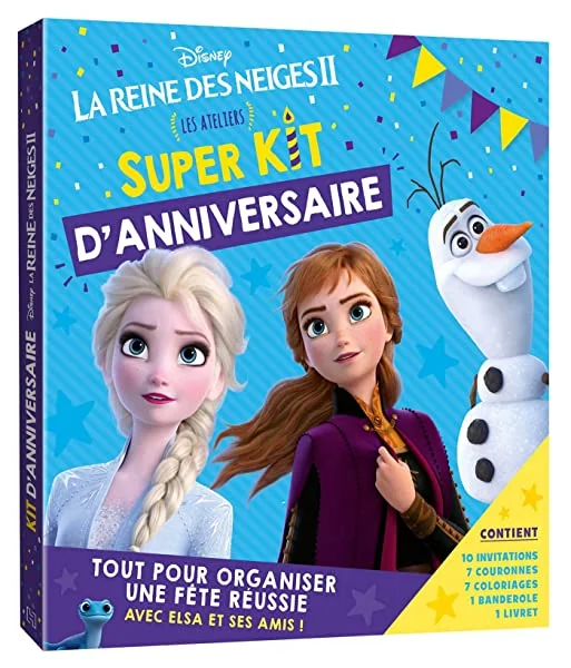 LA REINE DES NEIGES 2 - Super Kit d'Anniversaire - Disney