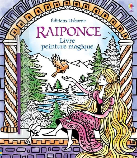 Raiponce - Livre peinture magique