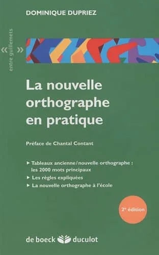 la nouvelle orthographe en pratique