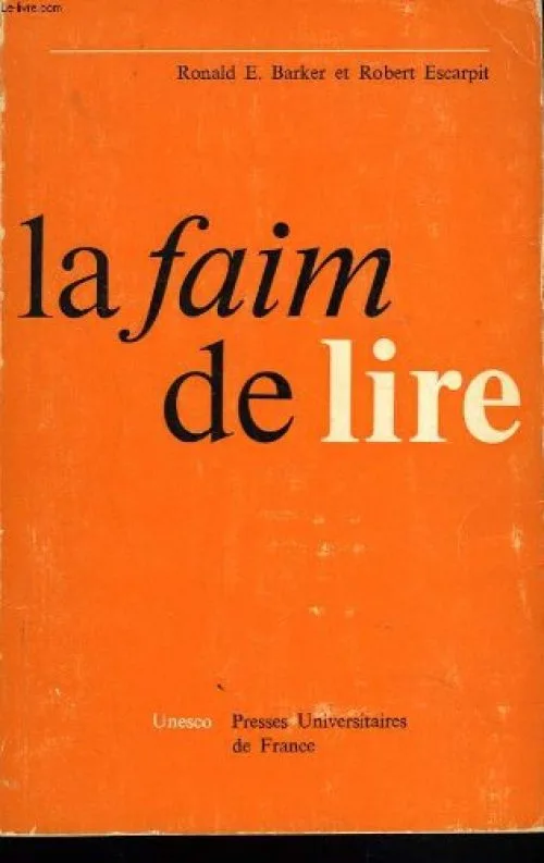 La faim de lire