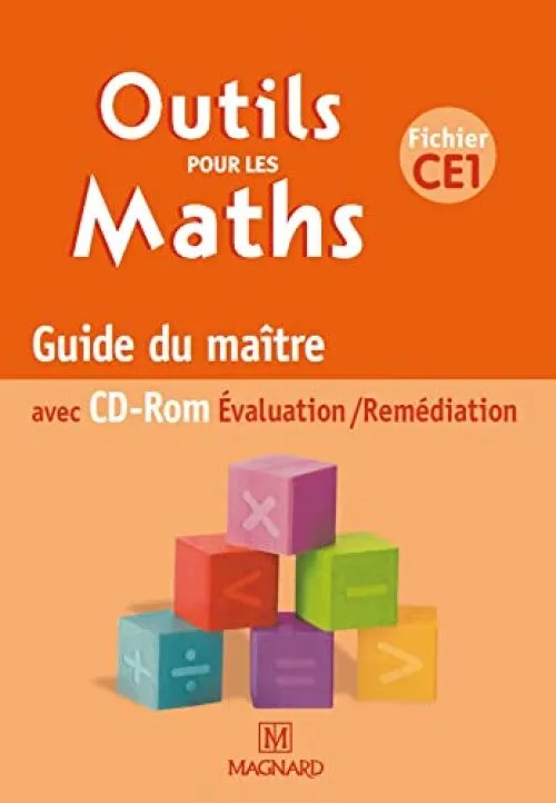 Outils pour les maths CE1 : Guide du maître (1Cédérom)