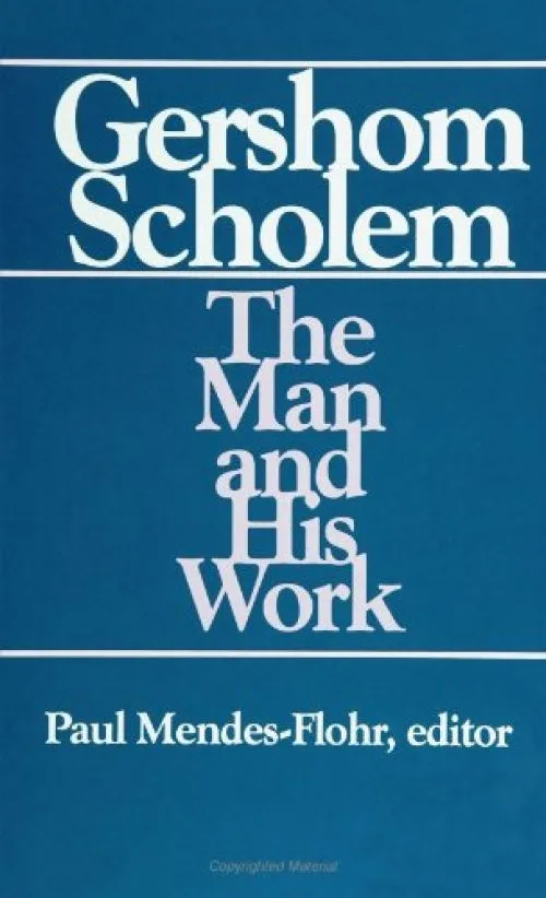 Gershom Scholem: The Man and His Work (Suny Series in Judaica)