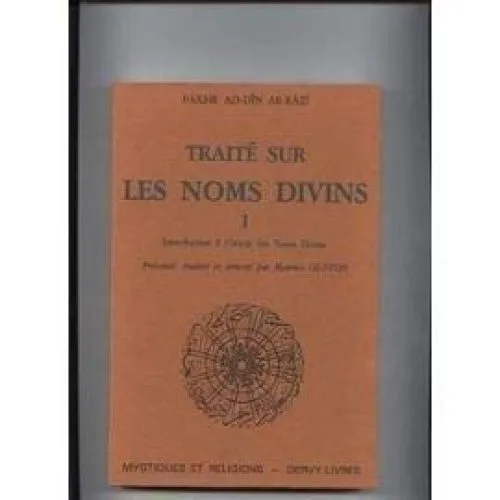 Traite sur les noms divins t1 032696