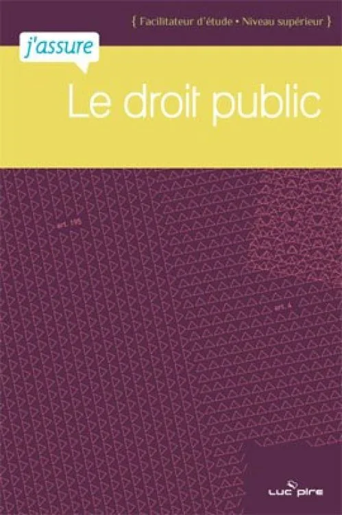 Le droit public belge