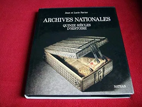 Couverture de Relié - Archives nationales - quinze siècles d histoire