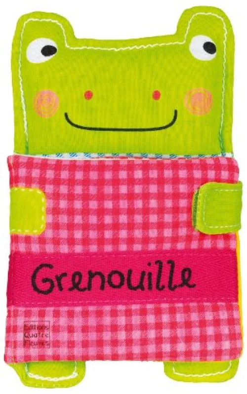 Grenouille : Mon livre-doudou