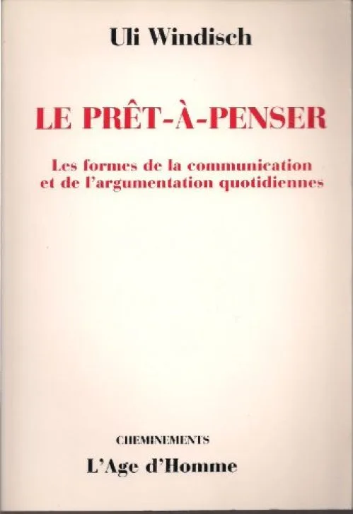 Le Prêt-à-penser