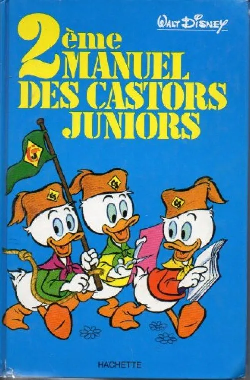 2 ème MANUEL des CASTORS JUNIORS - WALT DISNEY / Livre BE - MC05