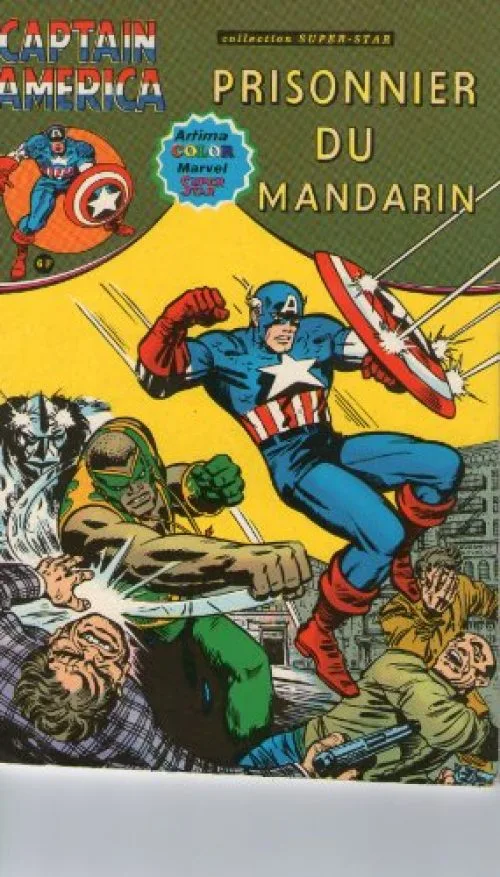 Album captain america - prisonnier du mandarin