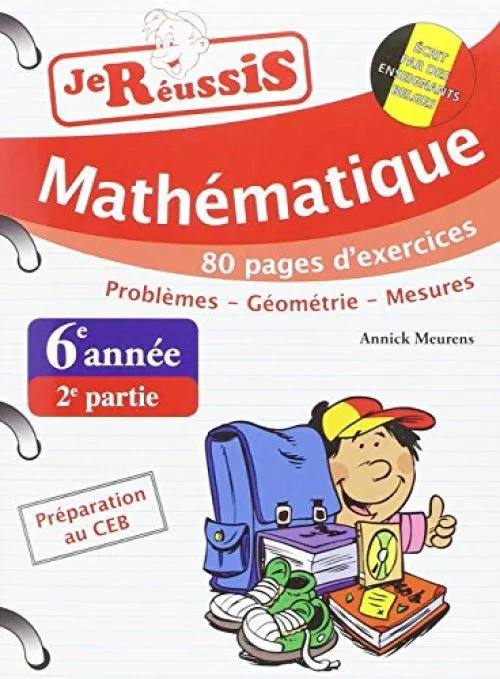 JE REUSSIS MATHS 6E ANNEE 2E P