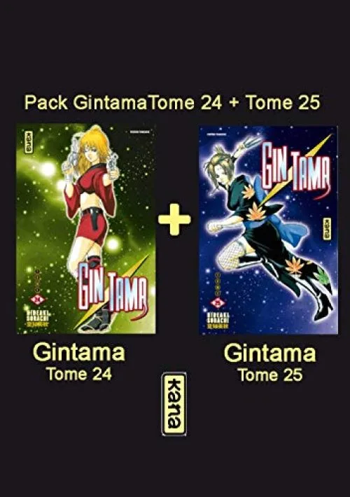 Pack fidelite gintama t24+t25