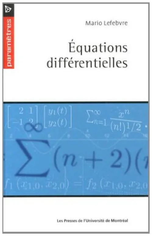 Equations différentielles