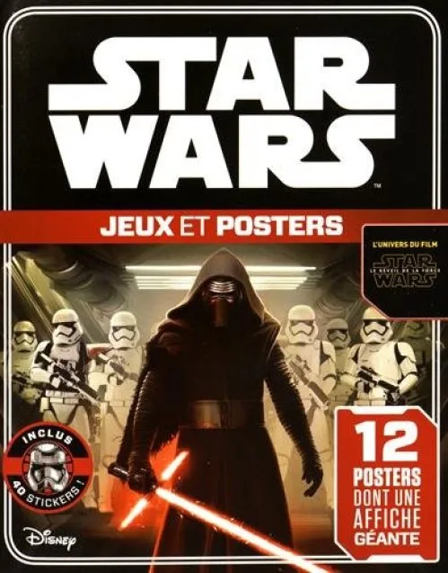 Star Wars : Jeux et posters, avec 40 stickers